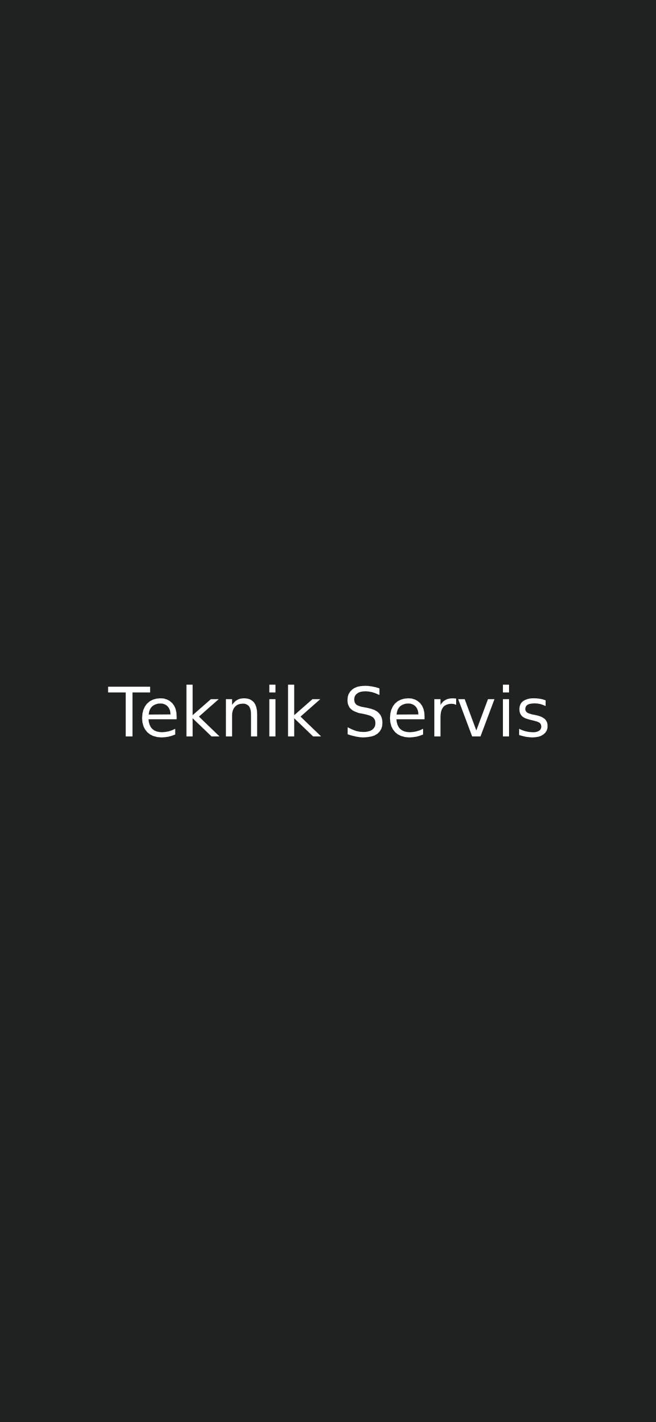 Teknik Servis - Servis Yönetimi screenshot